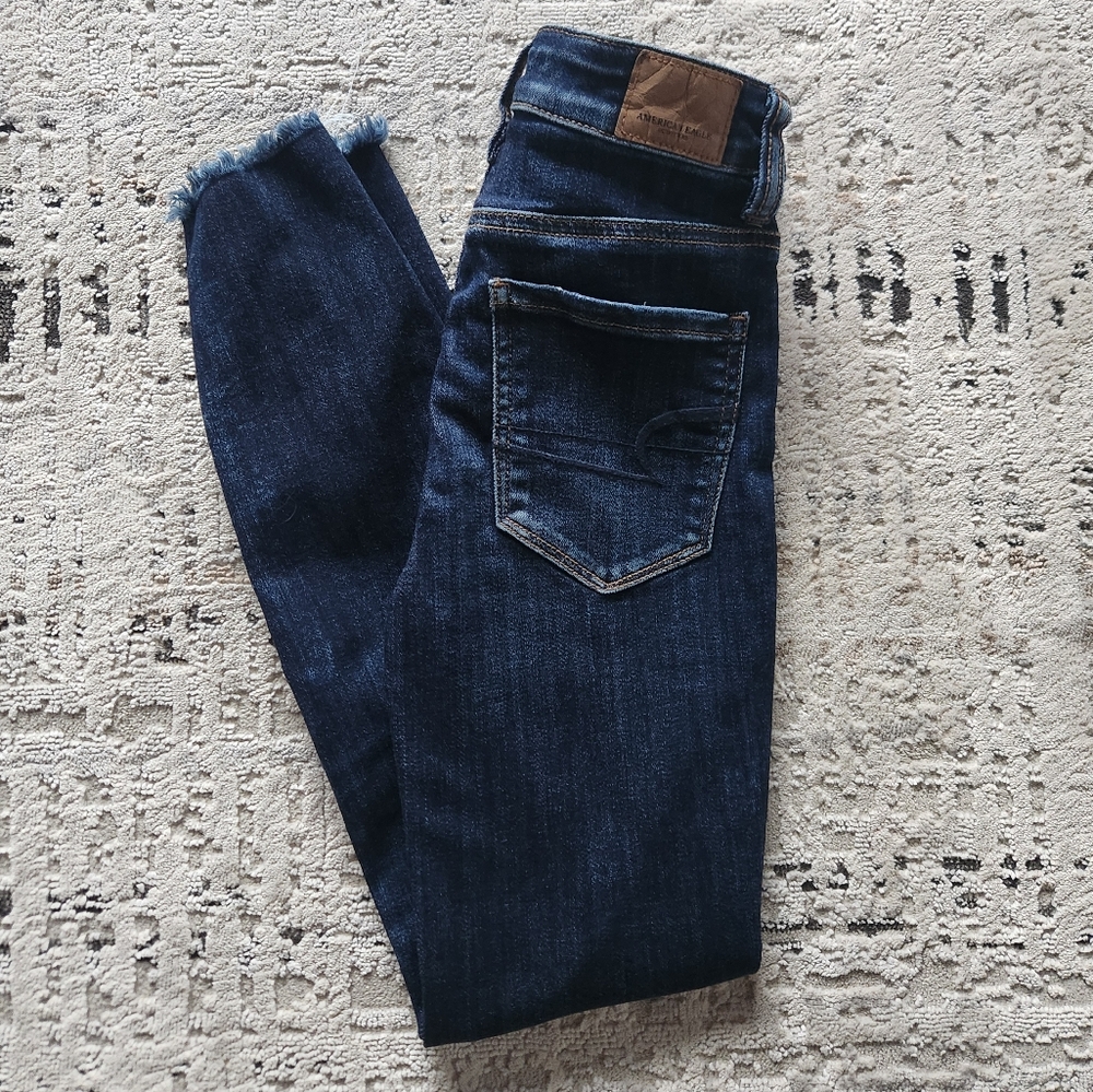 American Eagle Hi Rise Jegging Crop